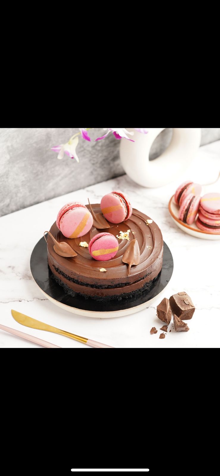 Belgian Dark Chocolate Cake
