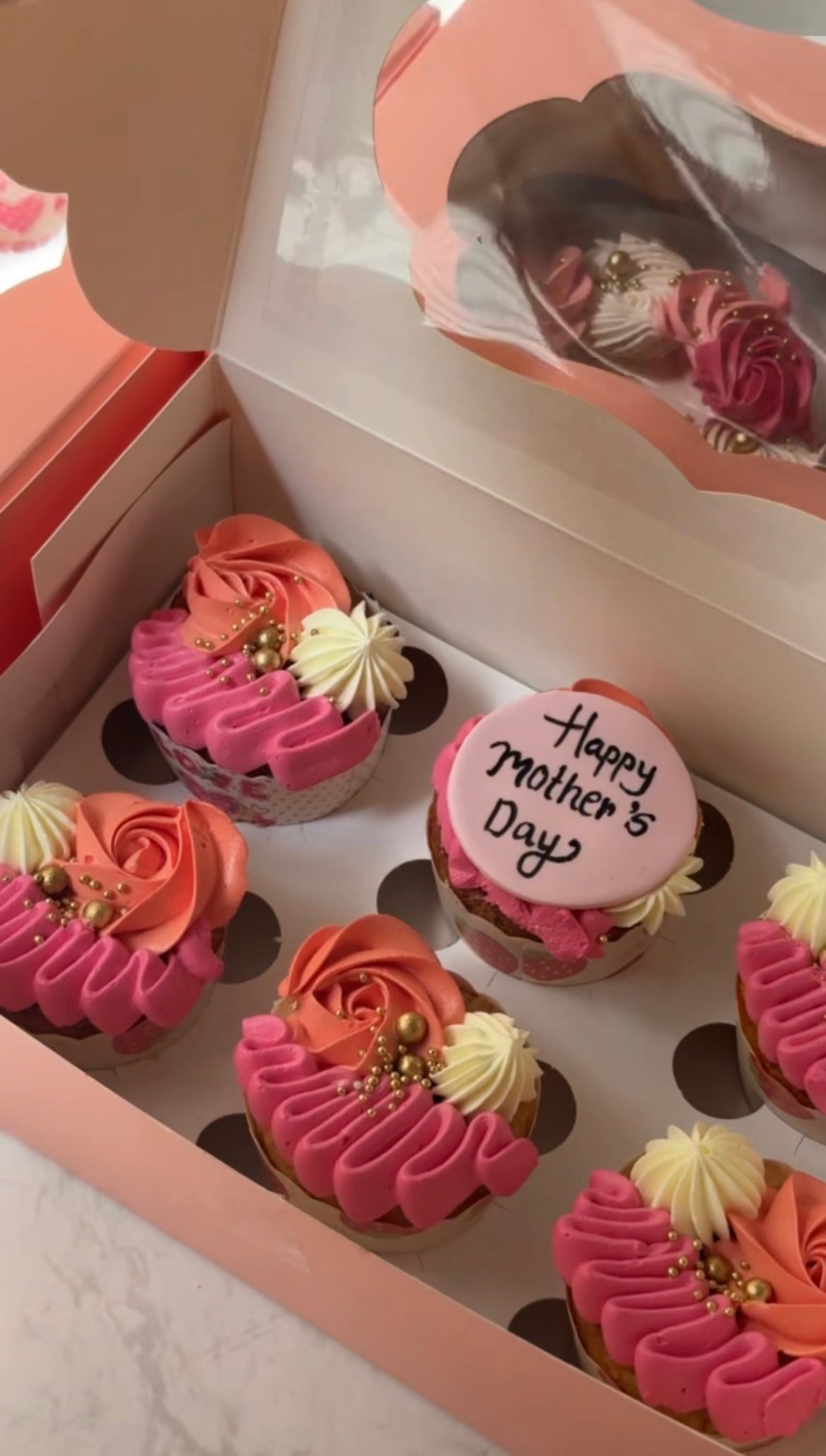 Mother's Day Assorted Cupcake Box