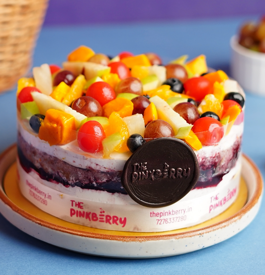 Mix Fruit Berry Cake | Fresh Fruit Cake