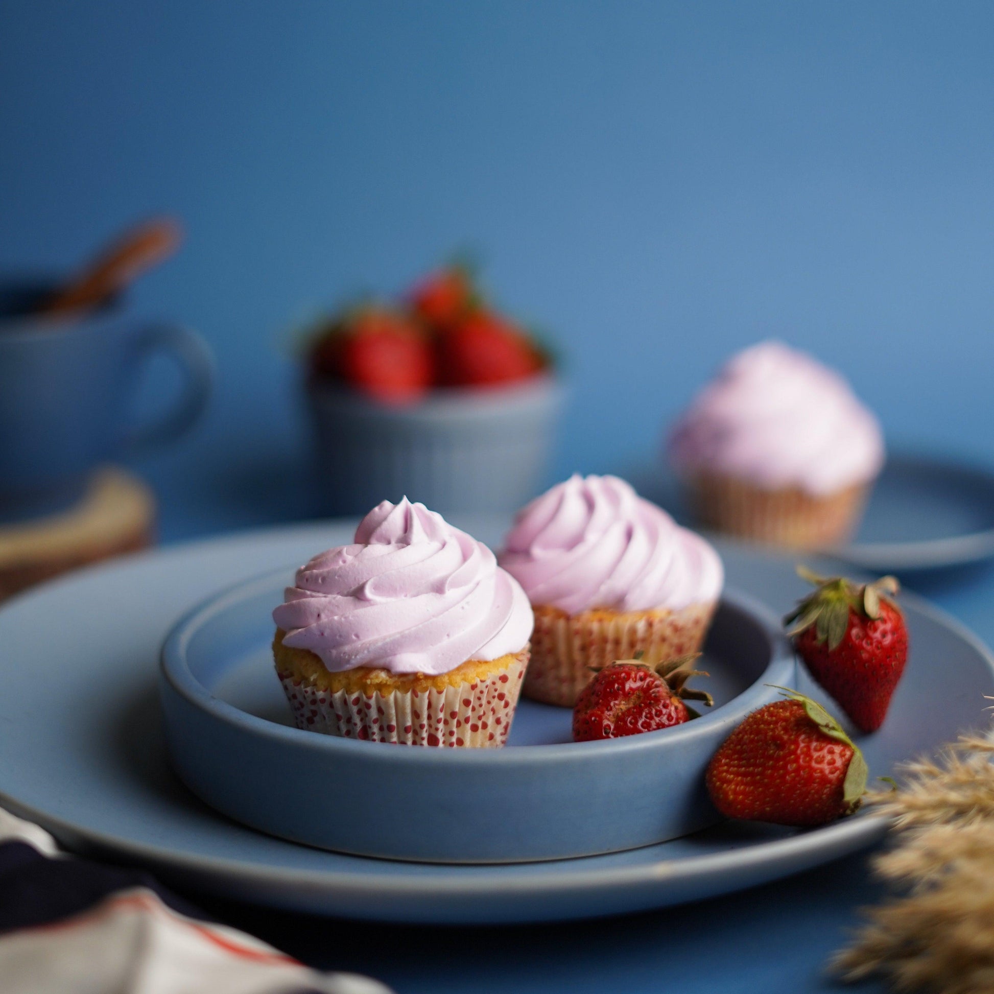 Strawberry Cupcake Box