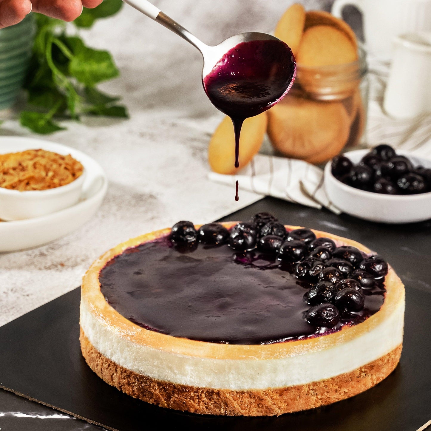 New Your Style Blueberry Cheesecake