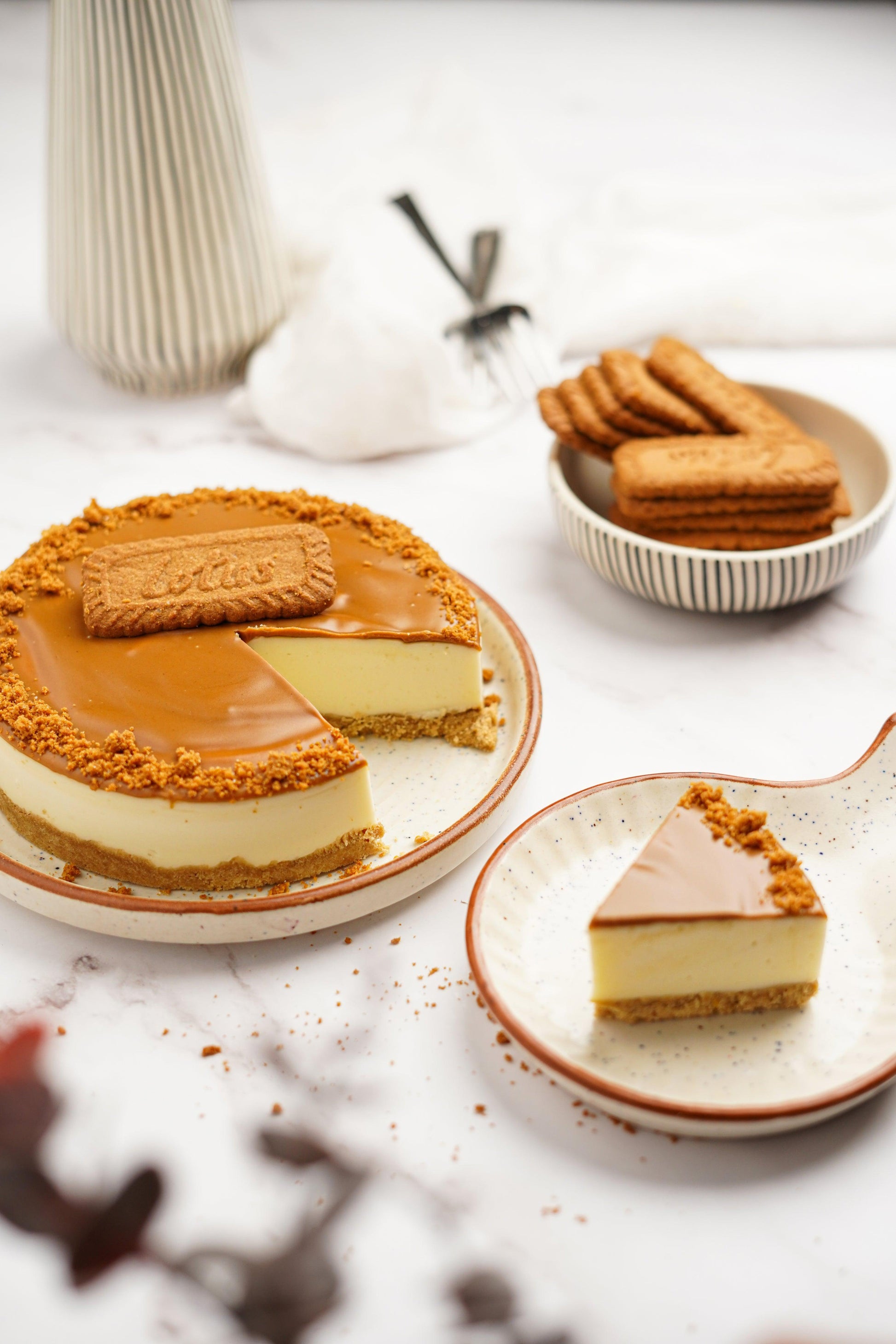 Lotus Biscoff Chilled Cheese Cake