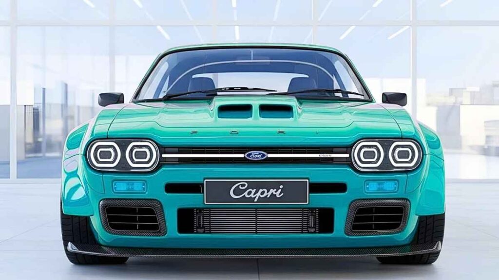Ford Capri 2026 La légende européenne renaît pour une nouvelle ère